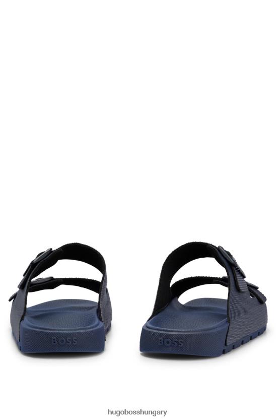 Hugo Boss ikerpántos szandál strukturált felsőrésszel sötétkék hugo 80P64964 sötétkék
