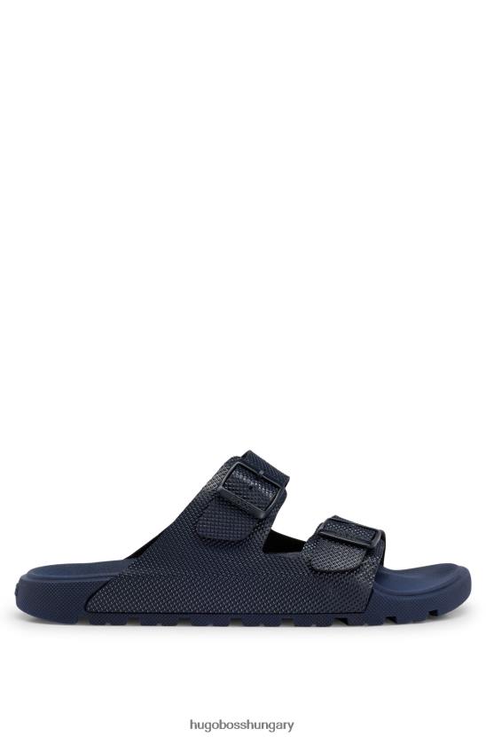 Hugo Boss ikerpántos szandál strukturált felsőrésszel sötétkék hugo 80P64964 sötétkék