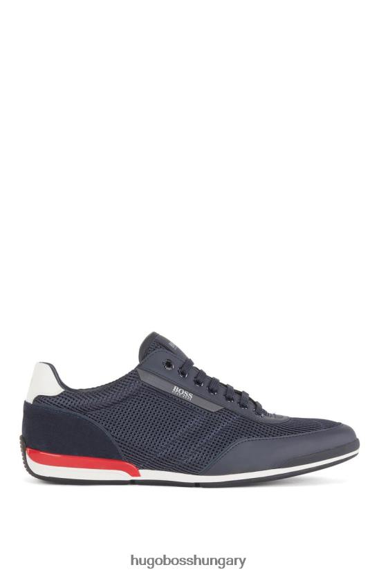Hugo Boss cipő saturn 50455313 navy 80P6680 sötétkék/fehér/kék/szürke/piros