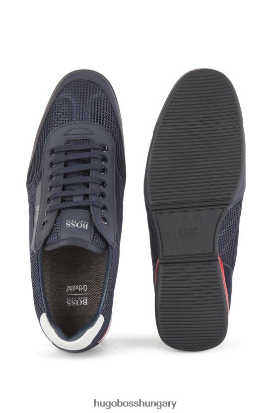 Hugo Boss cipő saturn 50455313 navy 80P6680 sötétkék/fehér/kék/szürke/piros