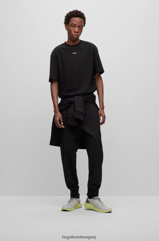 Hugo Boss hálós felsőrész, dekoratív fényvisszaverő részletekkel hugo világosszürke 80P65035 világos szürke