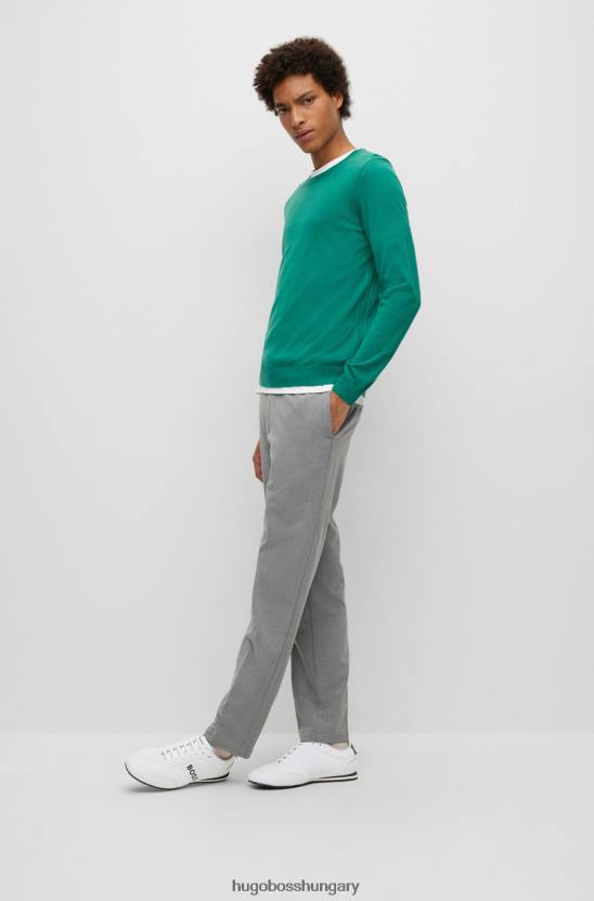 Hugo Boss hugo fehér márkájú edzőcipők hálóval és gumírozott panelekkel 80P64732 fehér