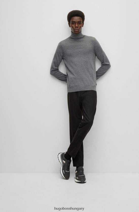 Hugo Boss hugo vegyes anyagú tornacipő, fekete csíkkal 80P64816 fekete