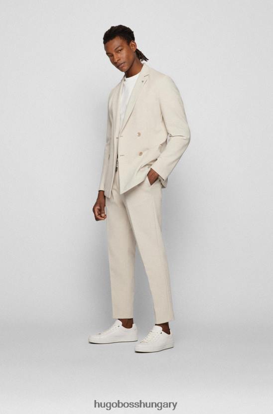 Hugo Boss tornacipő mirage 50472128 fehér 80P6670 fehér/sötétkény/fekete