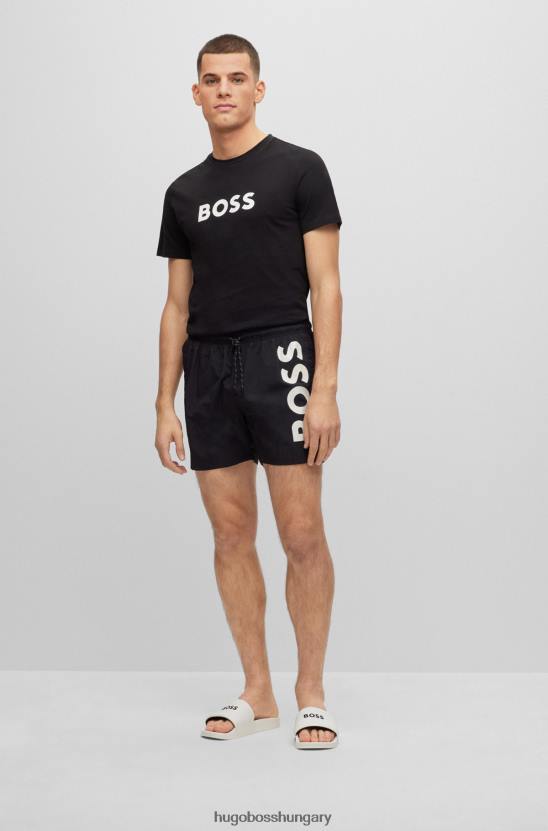 Hugo Boss fehér hugo olasz gyártmányú diák, hímzett logóval 80P65009 fehér