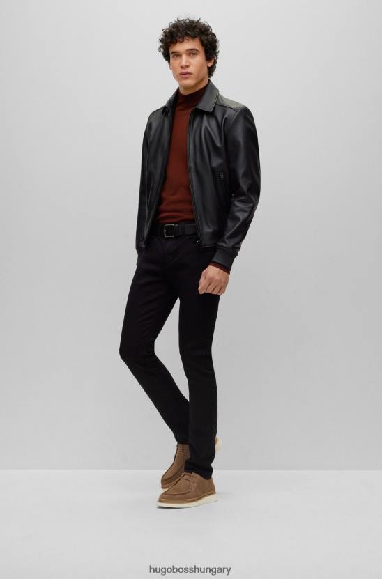 Hugo Boss Bézs színű fűzős csizma puha velúr hugo színben 80P64646 bézs