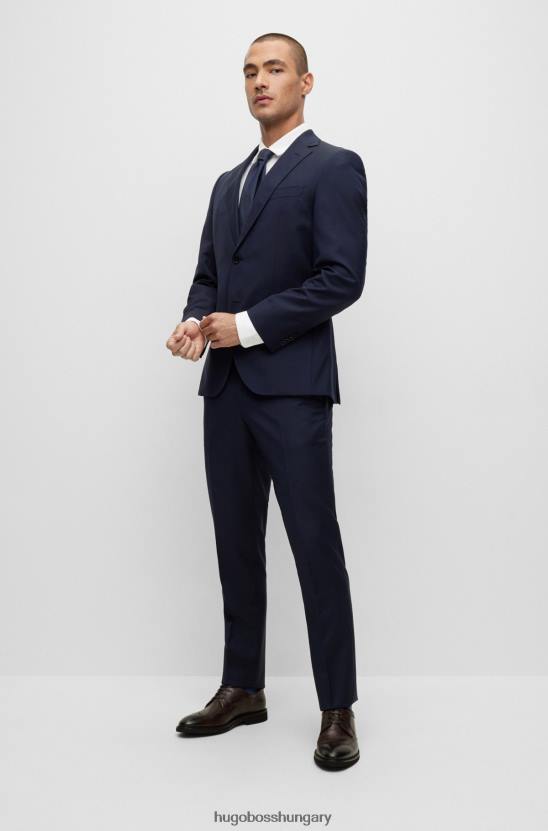 Hugo Boss hugo wingtip derby cipő, barna csiszolt bőr színben 80P64791 barna