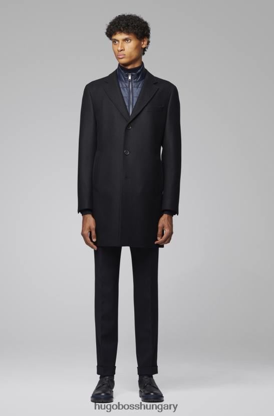 Hugo Boss felöltő nadim 50417963 navy 80P6354 haditengerészet