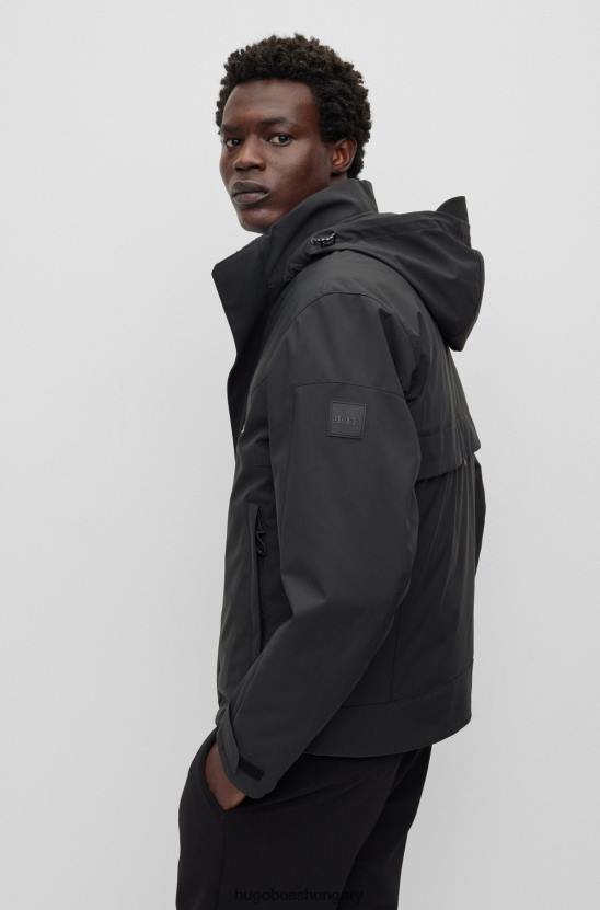 Hugo Boss három az egyben kabát vízlepergető kivitelben hugo black 80P62028 fekete
