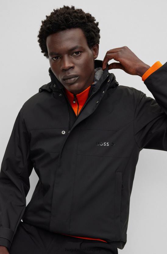 Hugo Boss három az egyben kabát vízlepergető kivitelben hugo black 80P62028 fekete