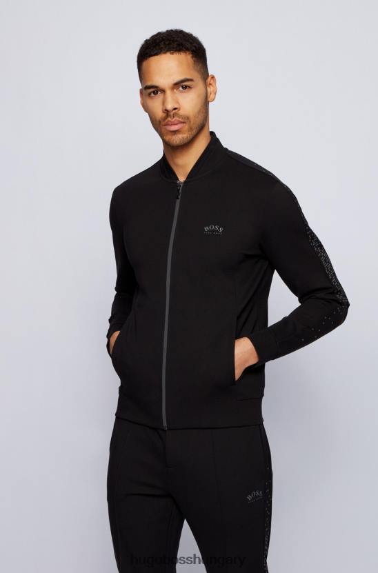 Hugo Boss izzadt sicol aj - 50447386 fekete 80P6268 fekete