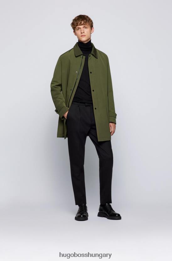 Hugo Boss kabát dain 50457490 sötétkék 80P6169 sötétkék/sötétzöld