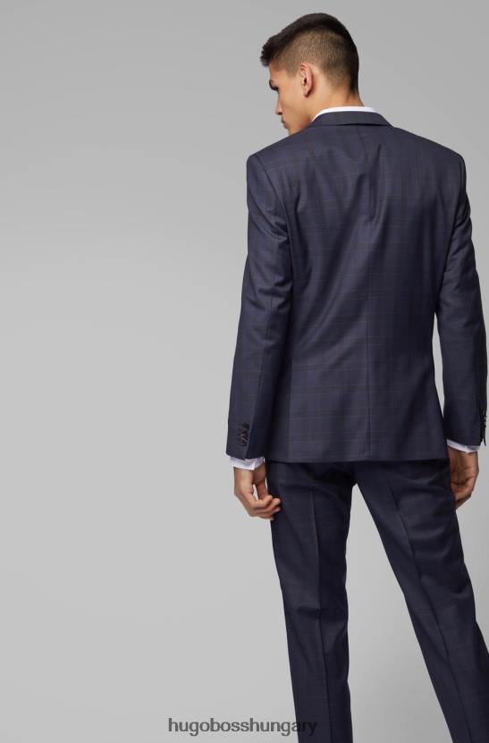 Hugo Boss öltöny dzseki hatalmas6 50411976 navy 80P6357 haditengerészet