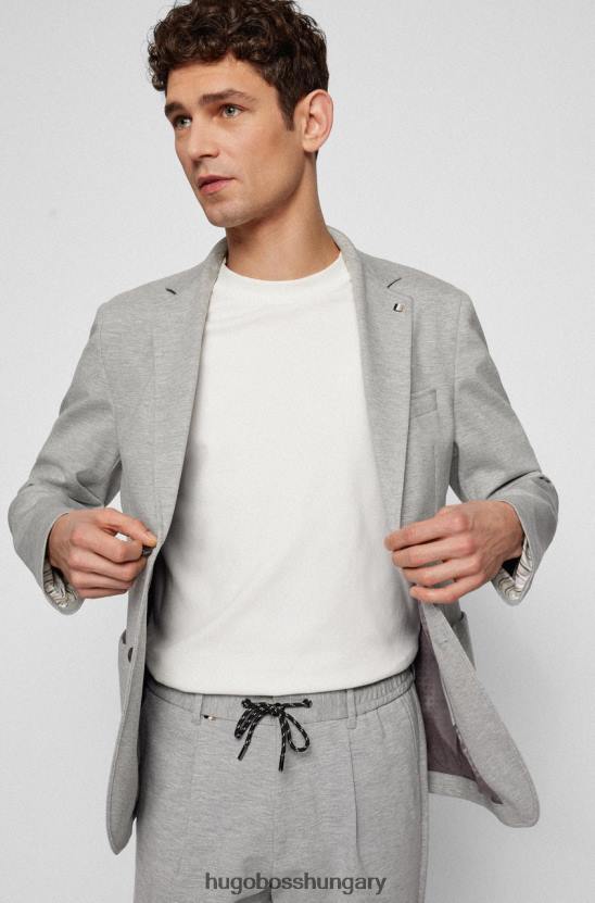 Hugo Boss sportkabát c-hanry-hood 50468868 ezüst 80P649 ezüst