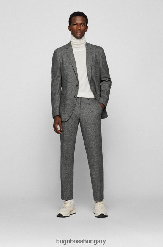 Hugo Boss sportkabát h-hutson 50460331 szürke 80P6166 szürke/tengerszín