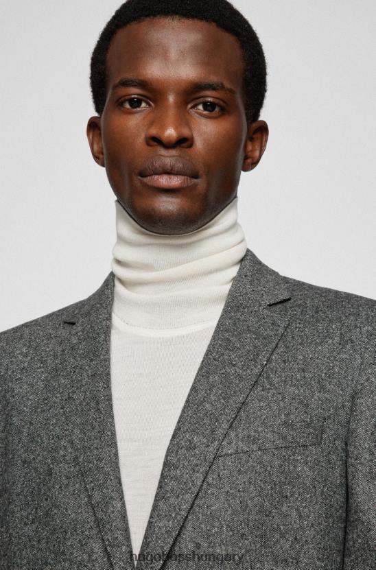 Hugo Boss sportkabát h-hutson 50460331 szürke 80P6166 szürke/tengerszín