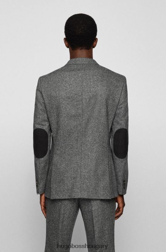 Hugo Boss sportkabát h-hutson 50460331 szürke 80P6166 szürke/tengerszín