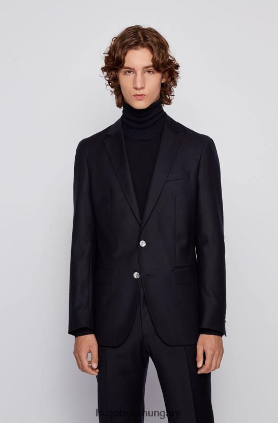 Hugo Boss sportkabát hartlay2 50438515 navy 80P6341 sötétkék/bézs