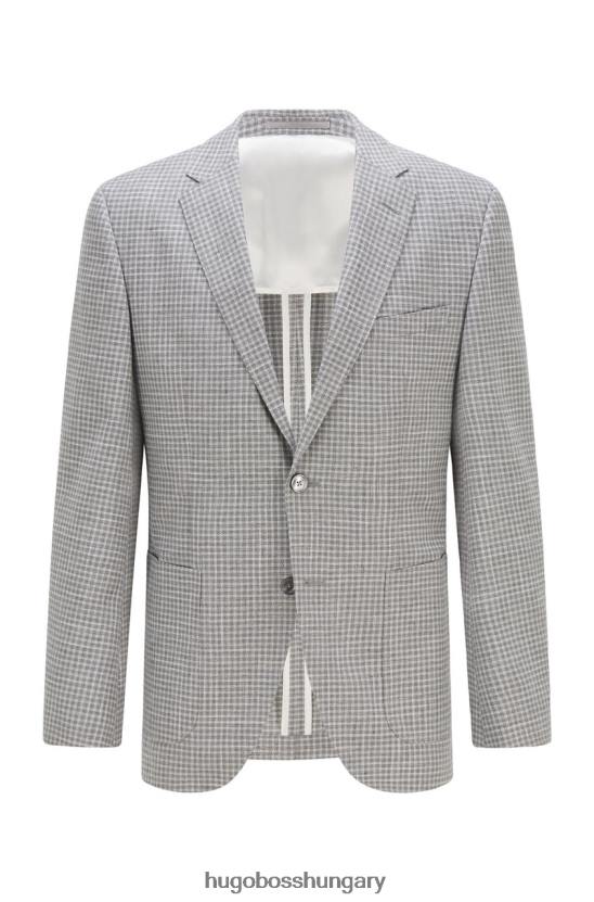 Hugo Boss sportkabát janson8 50454443 ezüst 80P6248 ezüst