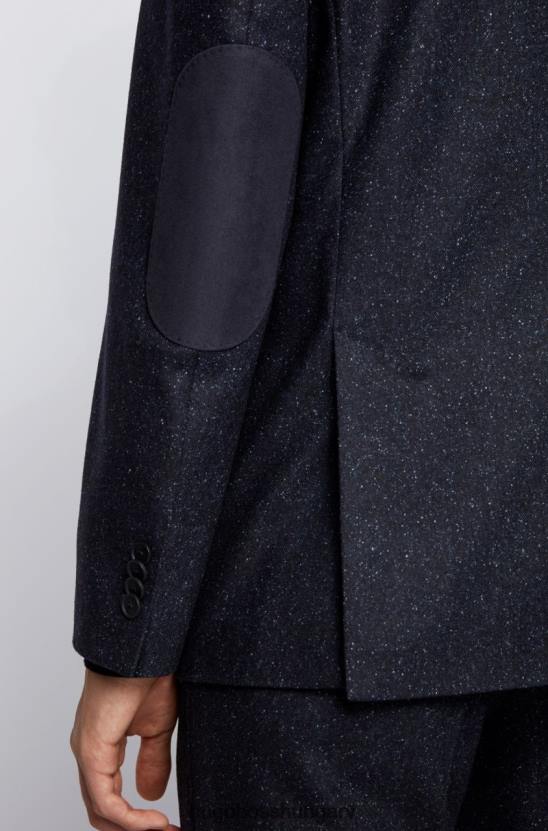 Hugo Boss sportkabát jestor 6 50438379 sötétkék 80P6337 sötétkék/olíva