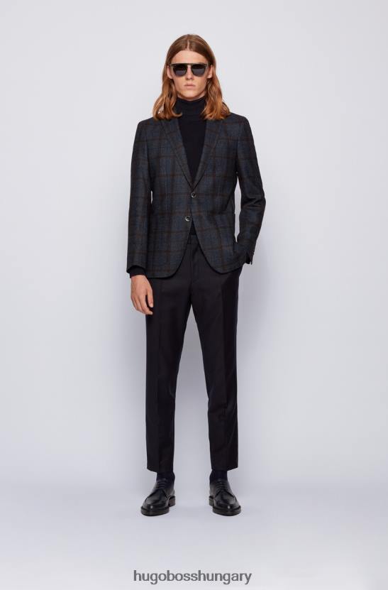 Hugo Boss sportkabát széna 50438688 sötétkék 80P6334 sötétkék