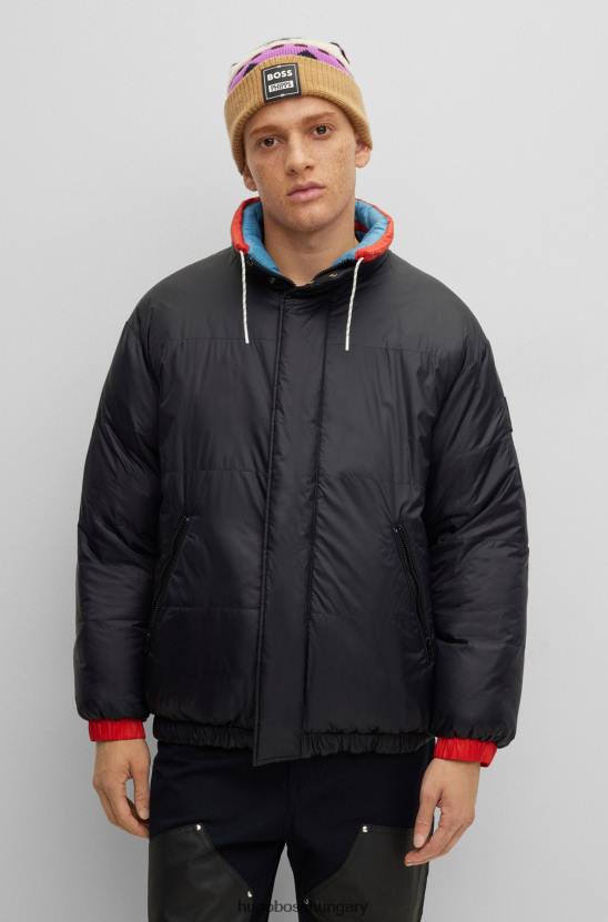 Hugo Boss x phipps vízlepergető cipzáras kabát 80P64193 kék