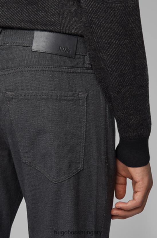 Hugo Boss farmer maine 50414028* szén 80P6415 szén/tengerészet