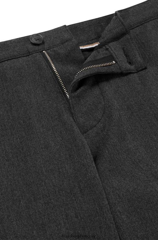 Hugo Boss hugo normál szabású chinos mintás sztreccs szövet szürke színben 80P63030 szürke