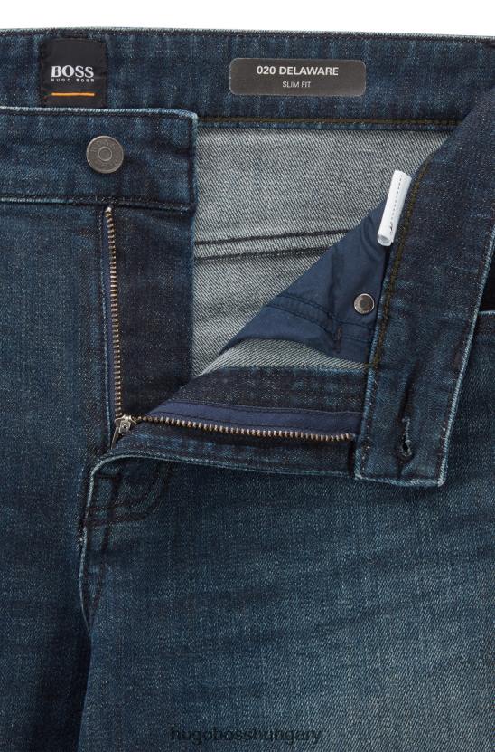 Hugo Boss jean delaware 50394222* navy 80P6378 haditengerészet