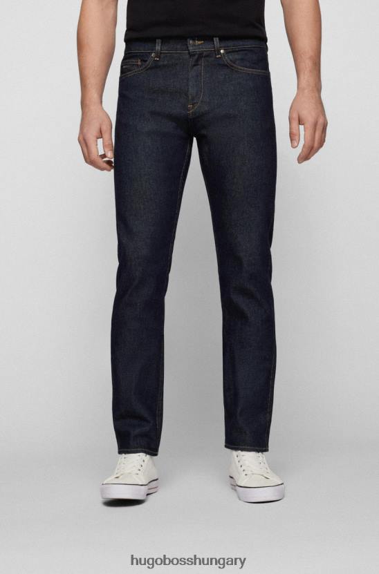 Hugo Boss jean delaware nos 50470508 navy 80P6136 haditengerészet