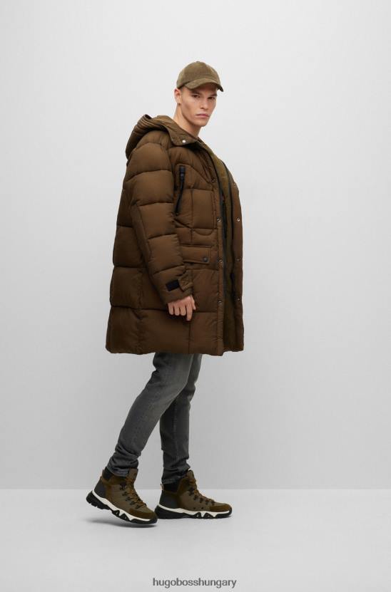 Hugo Boss karcsú szabású farmer szürke komfort-sztreccs farmer hugo szürke színben 80P61499 szürke