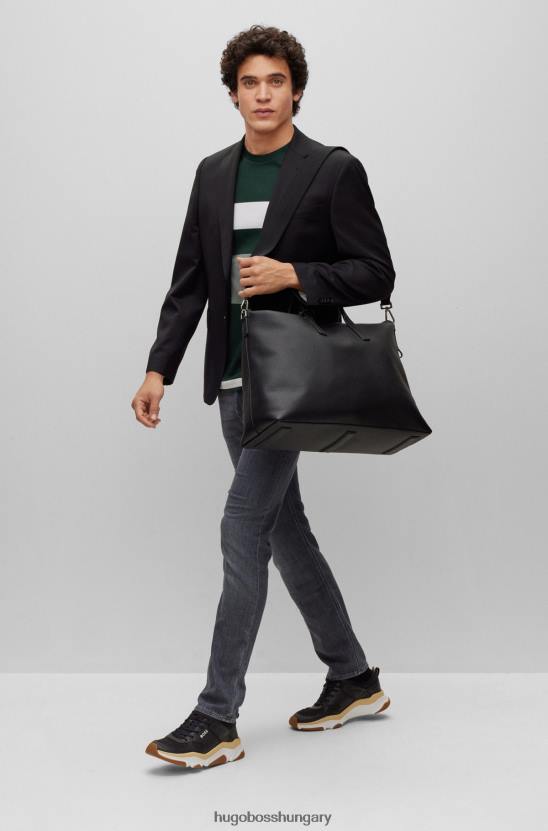 Hugo Boss normál szabású farmer szürke komfort-sztreccs farmer szürke hugo színben 80P61594 szürke