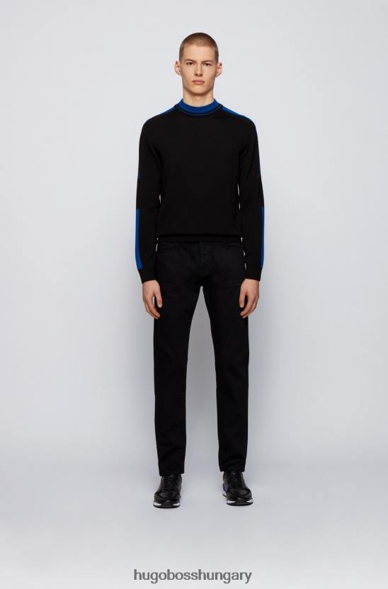 Hugo Boss x porsche jean tappered 50449721 fekete 80P6305 fekete