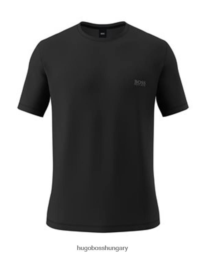 Hugo Boss alvási viselet póló - 50379021 fekete 80P6385 fekete / sötétkék