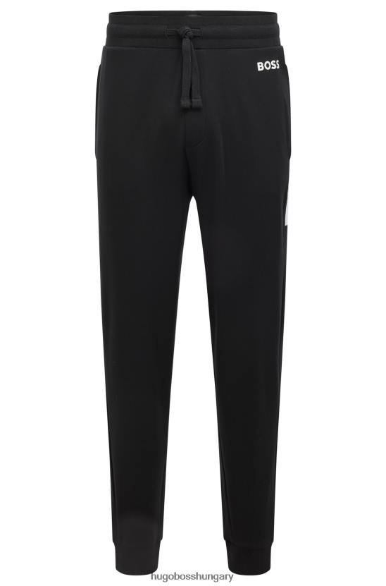 Hugo Boss fekete színű blokkoló alsónadrág kontrasztos hugo logóval 80P64622 fekete