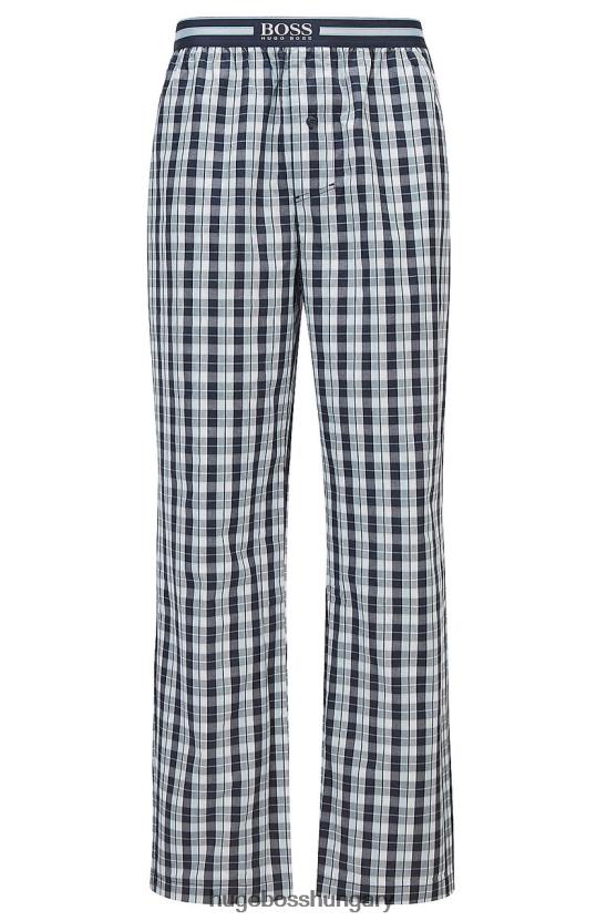 Hugo Boss pizsama alsó 50437014 kék 80P6314 kék