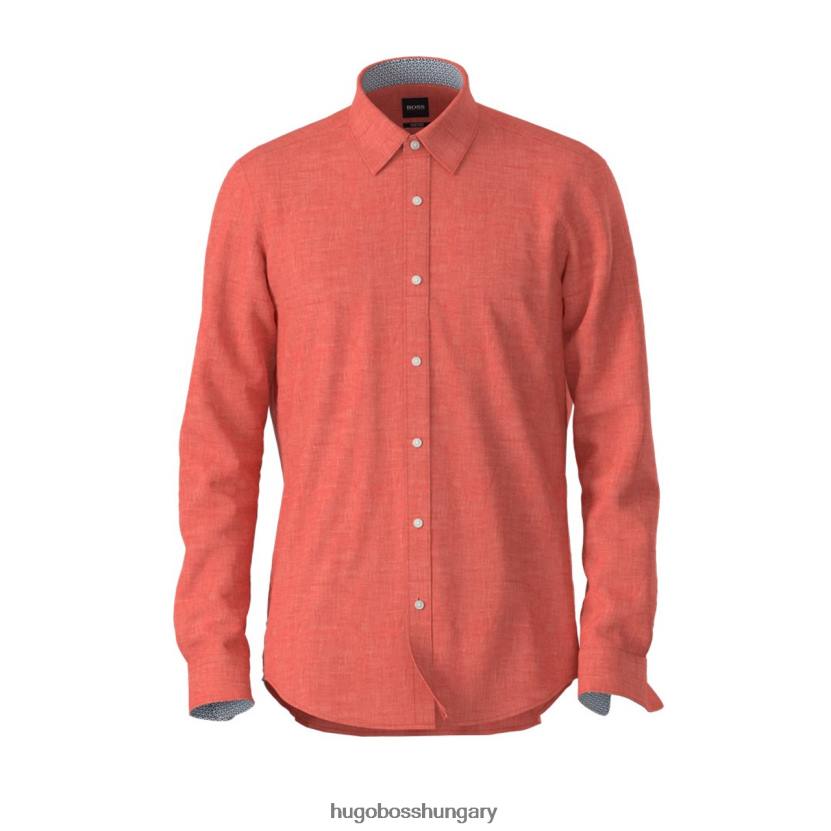 Hugo Boss alkalmi ing lukas 50448865 sárga 80P6230 sárga/piros/fehér