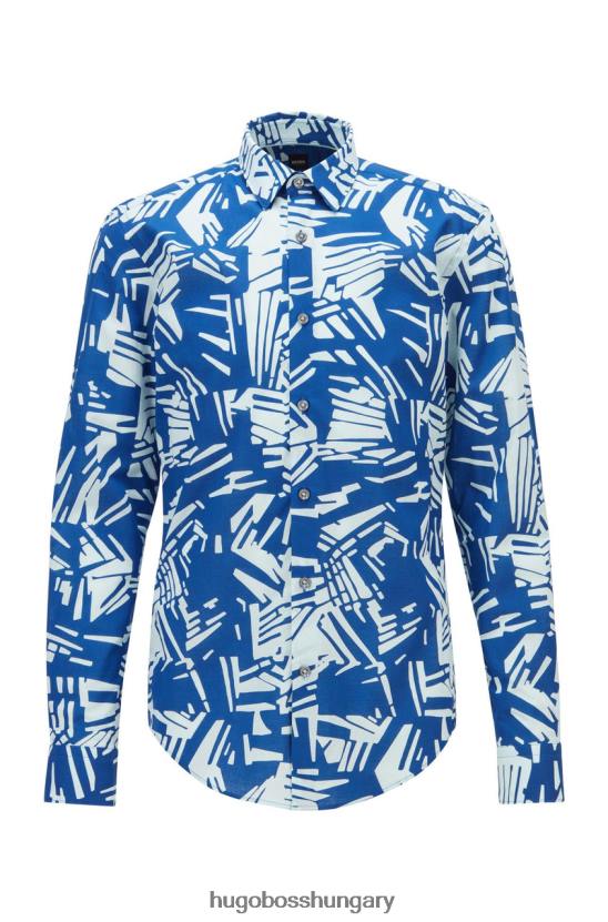 Hugo Boss alkalmi ing ronni 50453093 kék 80P6250 kék