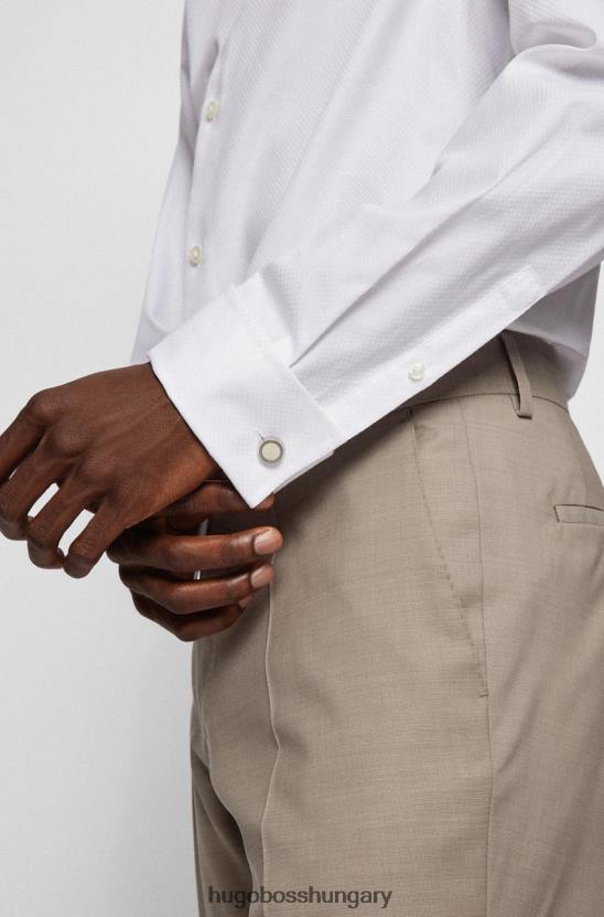 Hugo Boss busz ing h-hank-dc 50469694 fehér 80P652 fehér