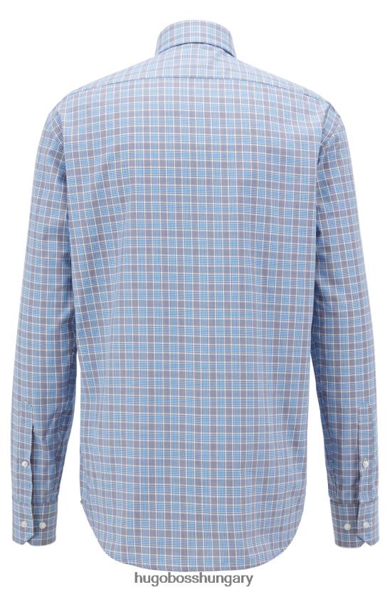 Hugo Boss l/s ing - gordon - 50395862 sky 80P6435 ég/piros