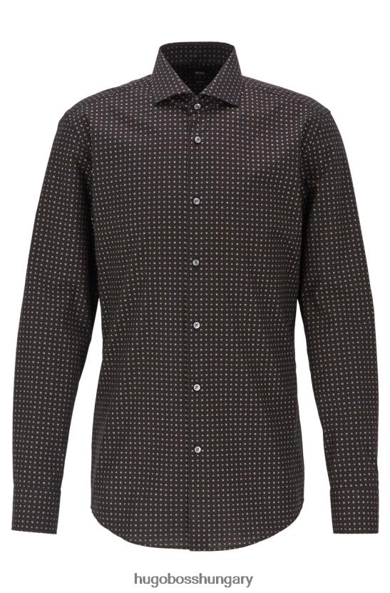 Hugo Boss l/s ing - jason- 50422033 fekete 80P6364 fekete