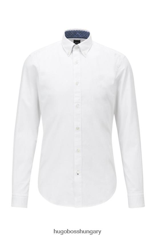 Hugo Boss l/s ingrúd 50448887 navy 80P6289 sötétkék/fehér/piros