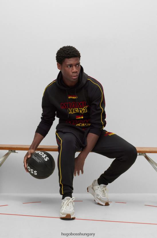 Hugo Boss nba és pamut keverékű pulcsi 80P61828 nba miami hőség