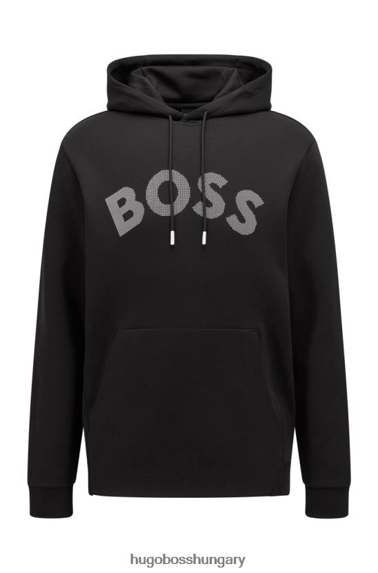 Hugo Boss pulcsi soody 50469367 fekete 80P6103 fekete