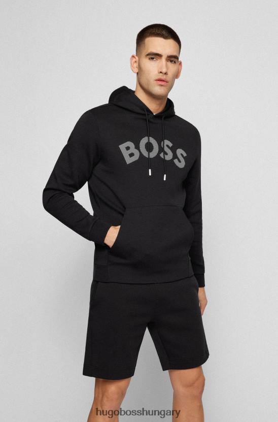 Hugo Boss pulcsi soody 50469367 fekete 80P6103 fekete