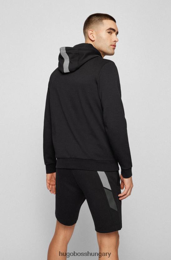 Hugo Boss pulcsi soody 50469367 fekete 80P6103 fekete