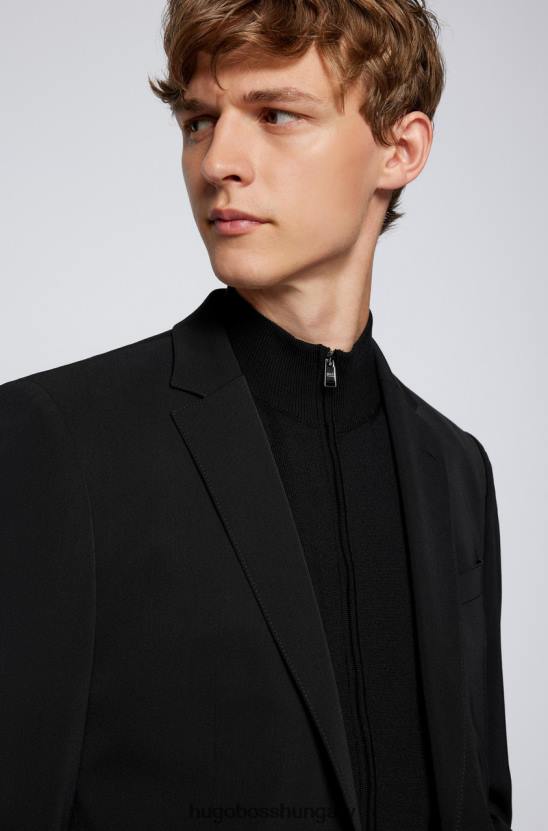 Hugo Boss kötött balonso 50435420 fekete 80P6339 fekete