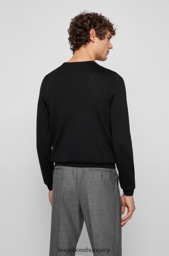 Hugo Boss kötött leno-p nos 50468239 fekete 80P6141 fekete / sötétkék