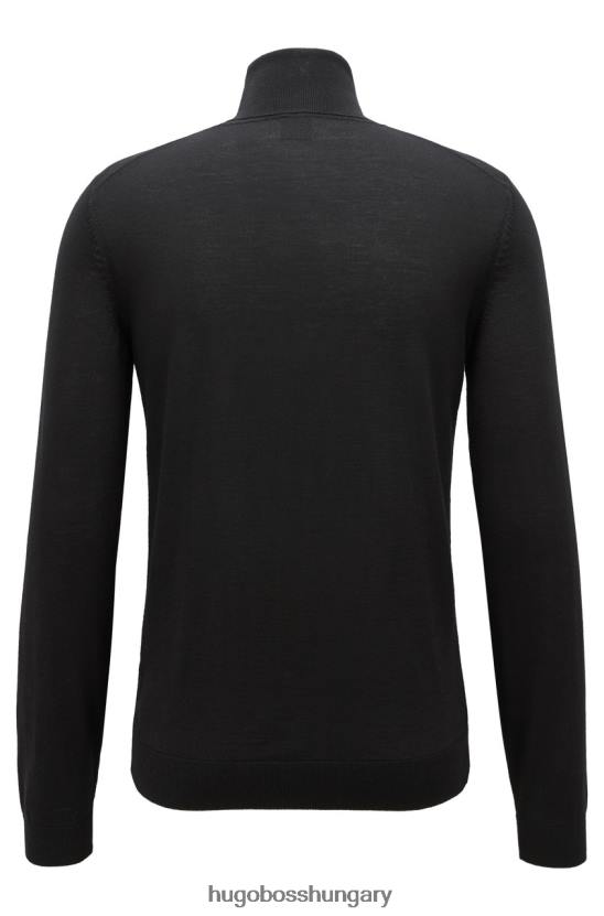 Hugo Boss kötöttáru - musso-p - 50392083 fekete 80P6417 fekete/szürke/ezüst/teve/navy/fehér/latte