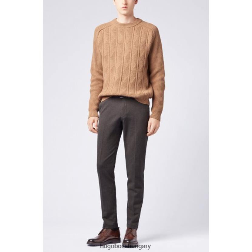 Hugo Boss kötöttáru - t-efino - 50391501 teve 80P6458 teve